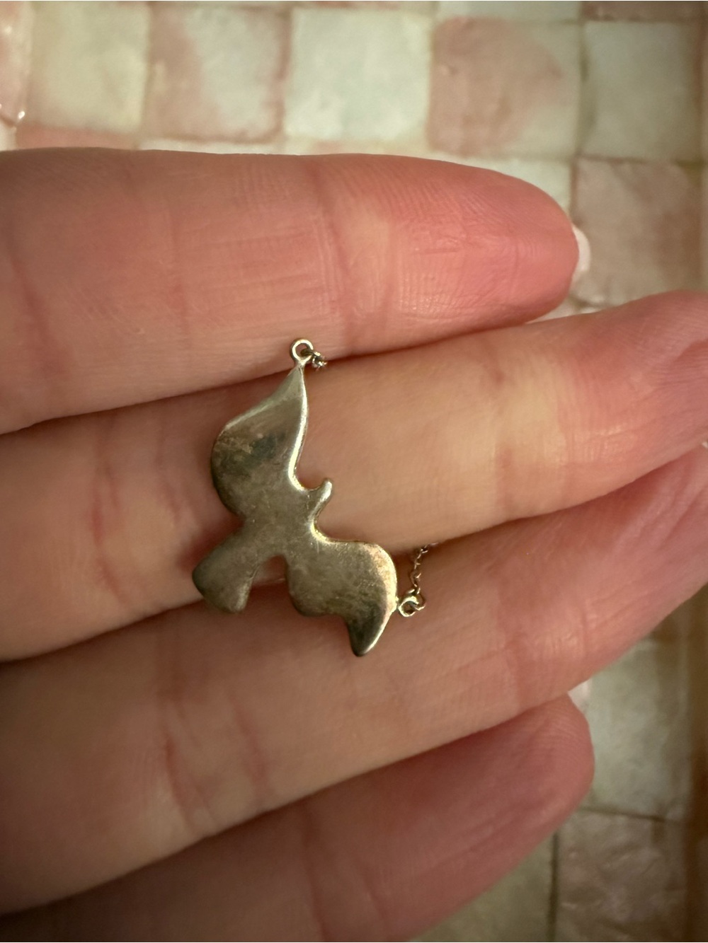 Silver Bird Pendant Necklace - Minimalist Women’s Jewelry